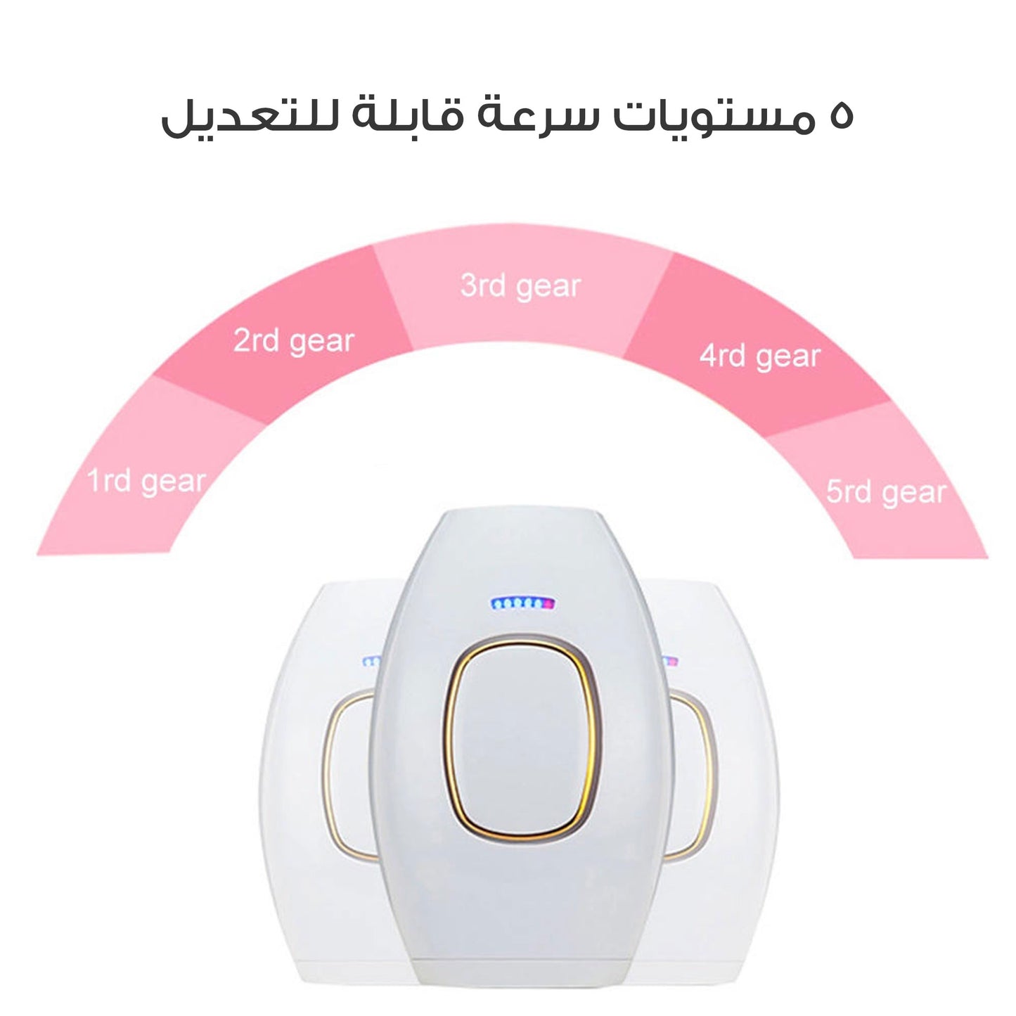 • جهاز IPL الحديث ازالة الشعر بالليزر