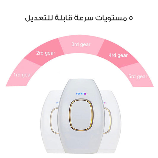 • جهاز IPL الحديث ازالة الشعر بالليزر