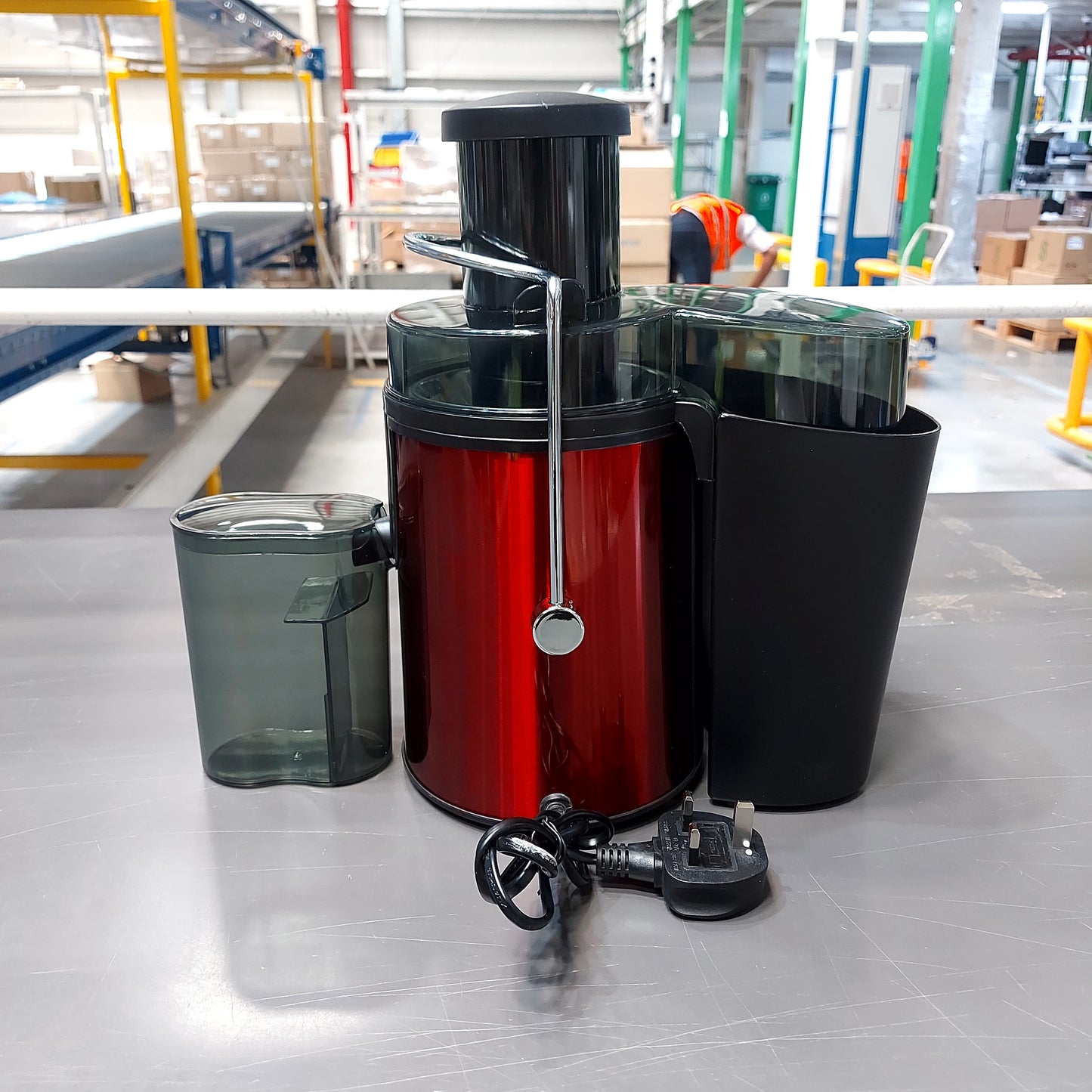 عصارة بالطرد المركزي للفواكه والخضروات الكاملة بضمان عامين