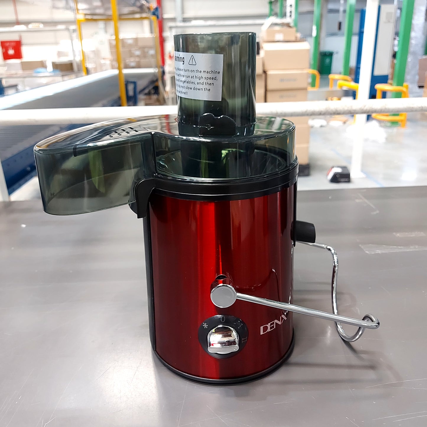 عصارة بالطرد المركزي للفواكه والخضروات الكاملة بضمان عامين